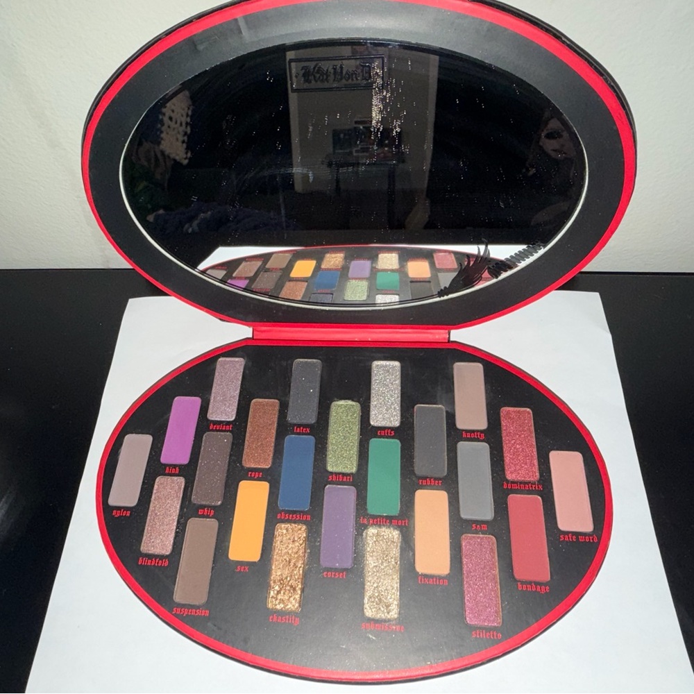 Kat Von D Fetish eyeshadow palette discontinued!!